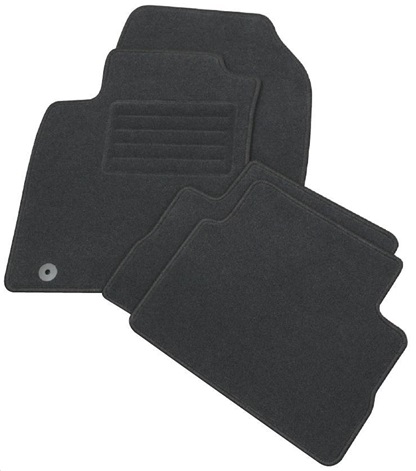 Set covorase auto tip mocheta PETEX 112361702PX, model REX, culoare grafit, pentru Seat Leon 1P1, 2008-10.2012