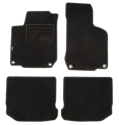 Set covorase auto tip mocheta PETEX 112656502PX, model REX, culoare grafit, pentru Volkswagen Golf IV, Bora 1998-2005, New Beetle 1998-09.2011