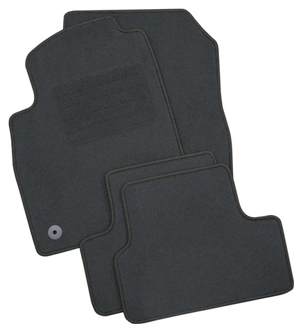 Set 3 covorase auto tip mocheta PETEX 11285902PX, model REX, culoare grafit, pentru Tesla Model 3