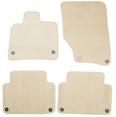 Set covorase auto tip mocheta PETEX 114758509PX, model Comet, culoare bej, pentru AUDI Q7 4L, 2006-2015
