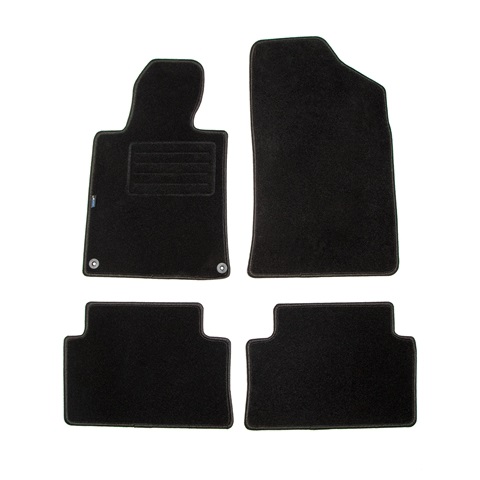 Set covorase auto tip mocheta PETEX 112543802PX, model REX, culoare grafit, pentru Peugeot 508