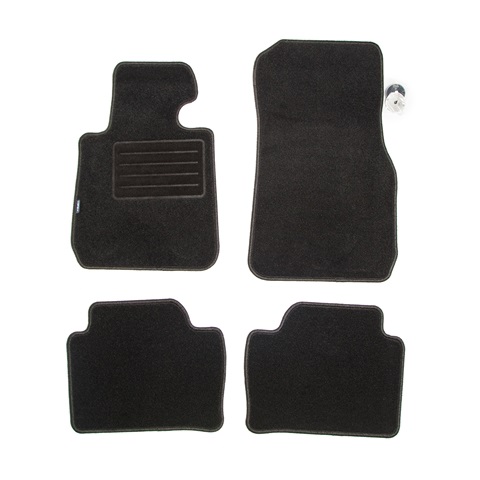 Set covorase auto tip mocheta PETEX 112513502PX, model REX, culoare grafit, pentru BMW Seria 3 F30, F31