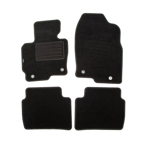 Set covorase auto tip mocheta PETEX 11234002PX, model REX, culoare grafit, pentru Mazda CX-5, 2012-04.2017