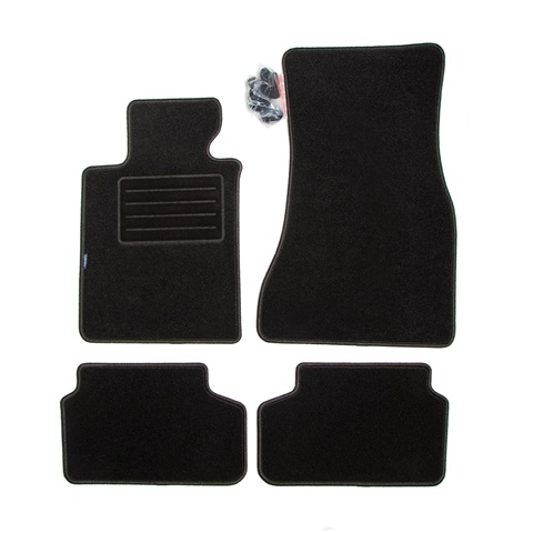 Set covorase auto tip mocheta PETEX 112615702PX, model REX, culoare grafit, pentru BMW Seria 5 G30, BMW G31