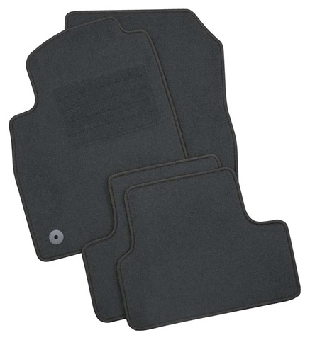 Set covorase auto tip mocheta PETEX 112746002PX, model REX, culoare grafit, pentru Dacia Duster, 2014-2017