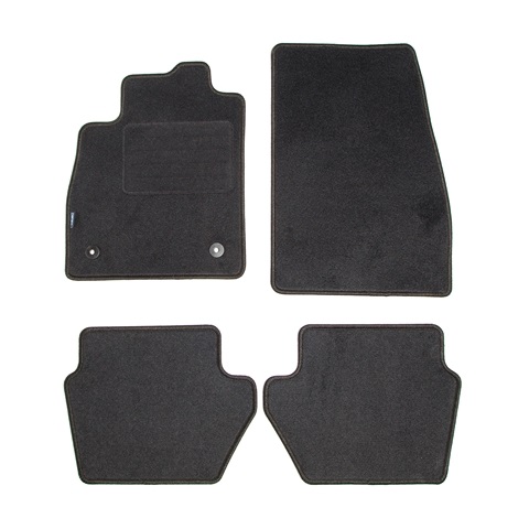 Set covorase auto tip mocheta PETEX 112925102PX, model REX, culoare grafit, pentru Ford Fiesta VII, 07.2017-