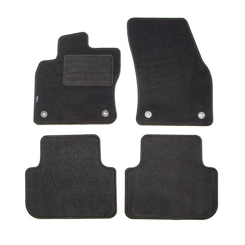 Set covorase auto tip mocheta PETEX 11267902PX, model REX, culoare grafit, pentru Volkswagen Tiguan US, 04.2016-