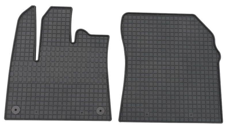 Set 2 covorase auto din cauciuc PETEX 90310PX, negru, parte montare fata, pentru Citroen Berlingo, 09.2018-
