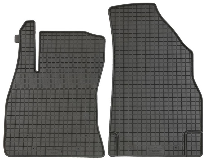 Set 2 covorase auto din cauciuc PETEX 52310PX, negru, parte montare fata, pentru Opel Combo X12, 2012-08.2018