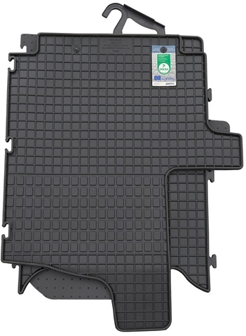 Set 3 covorase auto din cauciuc PETEX 90410PX, negru, pentru Citroen Jumper, Peugeot Boxer, 2006-