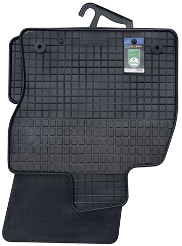Set 4 covorase auto din cauciuc PETEX 61510PX, negru, pentru Volkswagen Golf VII 5G1, BE1, 2012-2020