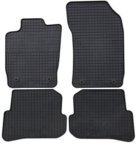 Set covorase auto din cauciuc PETEX 11510PX, negru, pentru AUDI A1 8X1, 8XK, 8XF, 2010-prezent