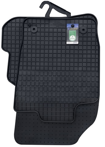Set covorase auto din cauciuc PETEX 11510PX, negru, pentru AUDI A1 8X1, 8XK, 8XF, 2010-prezent