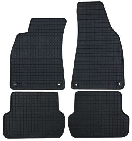 Set covorase auto din cauciuc PETEX 14410PX, negru, pentru AUDI A6 4G2, C7, 4GC, 2011-06.2018, AUDI A7 4GA, 4GF, 2010-01.2018