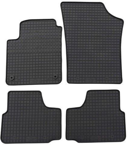 Set covorase auto din cauciuc PETEX 62510PX, negru, pentru Volkswagen Up, Cross Up, 2011-2023