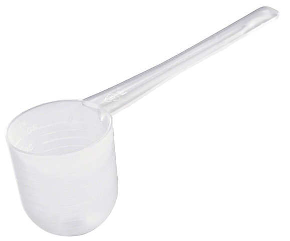 Lingura pentru dozare compus tip pulbere pentru echilibrat roti HOFMANN 0401-0025-018, din plastic