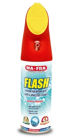 Spray spuma pentru curatare tapiserii textile MA-FRA Flash H0486, volum recipient 400 ml