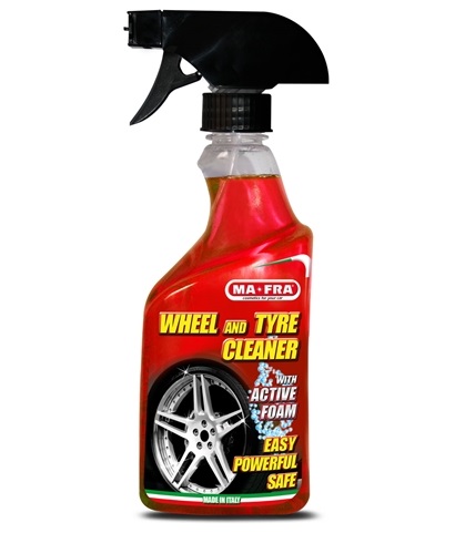 Solutie pentru curatare jante si anvelope MA-FRA Wheel and Tyre H0525MA, volum recipient 500 ml