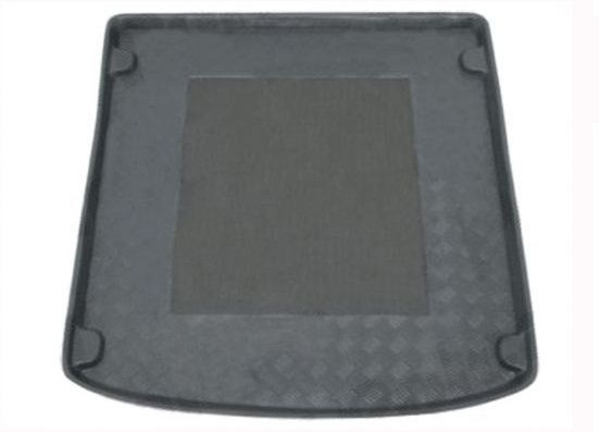 Tavita portbagaj auto POLCAR 13E1WB-5, din polietilena, neagra, cu margine ridicata, pentru Audi A6 Break, 01.11-, cu protectie antiderapanta