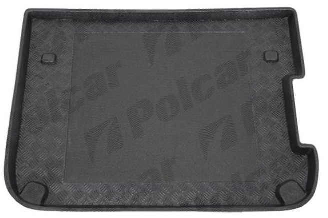 Tavita portbagaj auto POLCAR 2331WB-7, din polietilena, neagra, cu margine ridicata, pentru Citroen C4 Picasso Ua/Ud, cu panza antialunecare