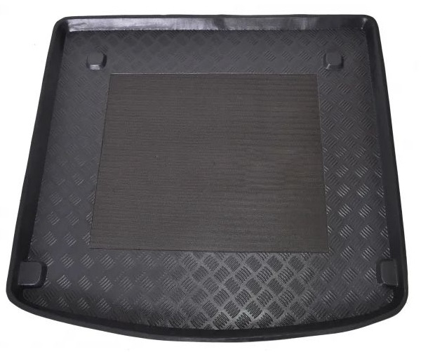 Tavita portbagaj auto POLCAR 5509WB-5, din polietilena, neagra, cu margine ridicata, pentru Opel Astra H Break, fara panza antialunecare