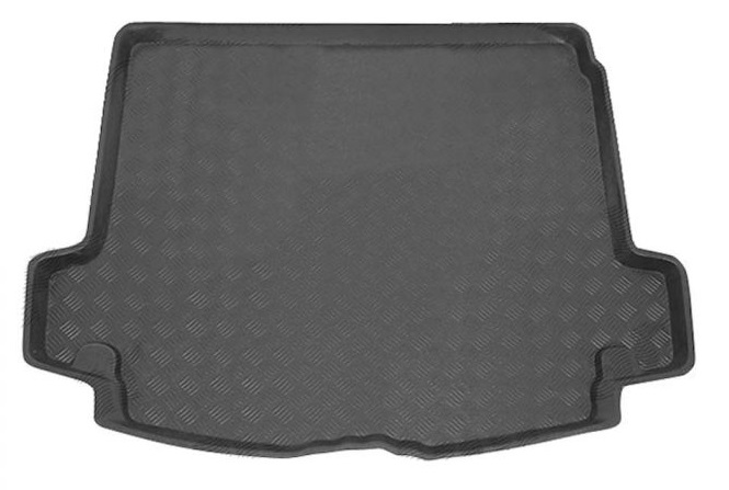 Tavita portbagaj auto POLCAR 6012WB61, din polietilena, neagra, cu margine ridicata, pentru Renault Megane II Break, fara panza antialunecare