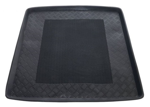 Tavita portbagaj auto POLCAR 95C2WB-5, din polietilena, neagra, cu margine ridicata, pentru Volkswagen Golf VII Break, cu panza antialunecare