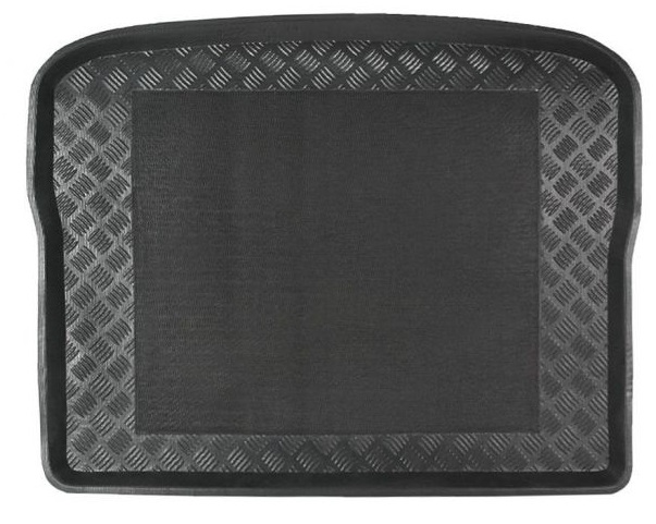 Tavita portbagaj auto POLCAR 9585WB-7, polietilena, neagra, cu margine ridicata, pentru Volkswagen Tiguan 09.07-04.16, cu protectie antiderapanta