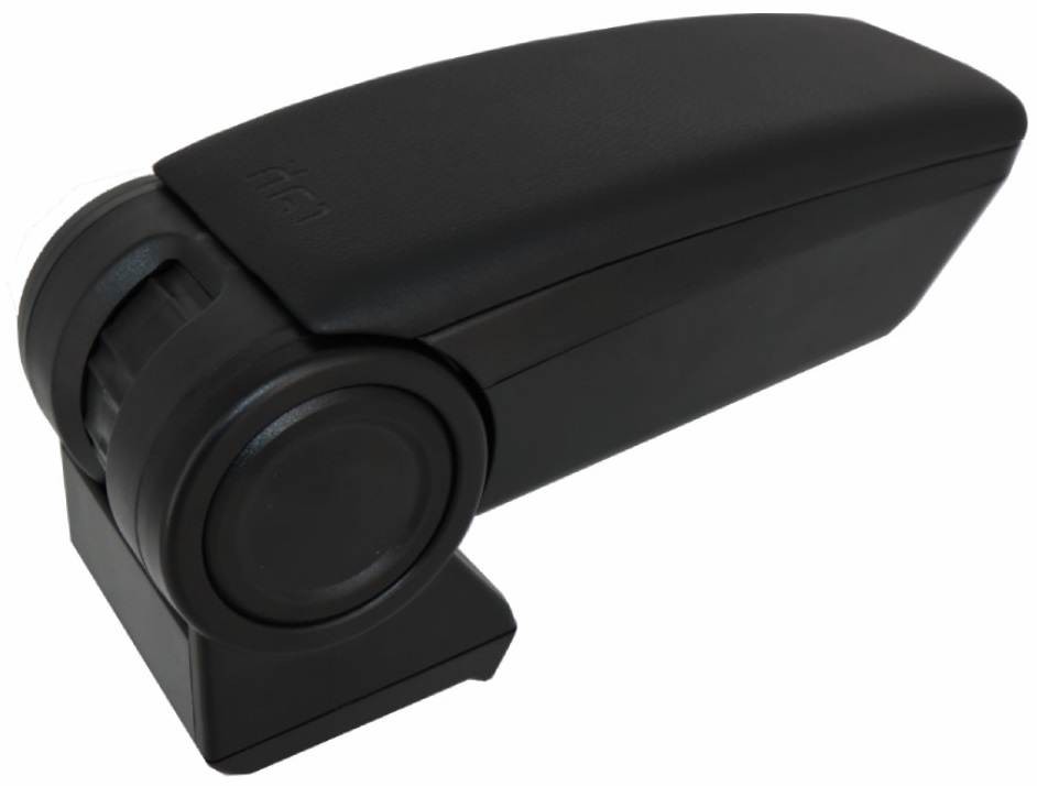 Cotiera auto rabatabila RATI Armster 3 V01566RA, capac din piele sintetica, negru, fara kit de montaj dedicat pe masina