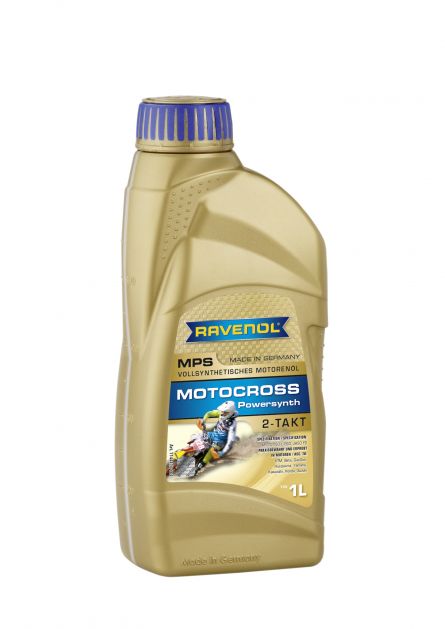 Ulei motor 2 timpi RAVENOL MPS Motocross Powersynth 2T 1144110-001, volum 1 litru, pentru motociclete