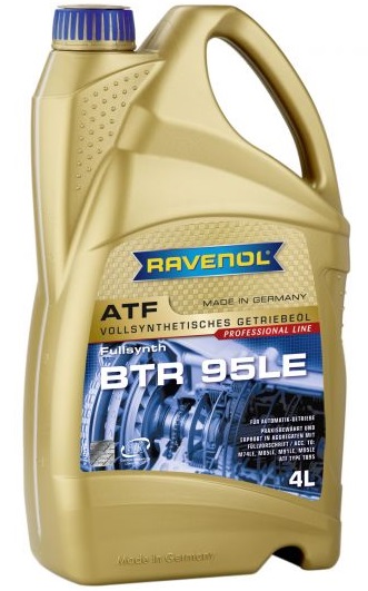 Ulei pentru transmisie automata RAVENOL ATF BTR 95LE Fluid 1211116-004, sintetic, volum 4 litri