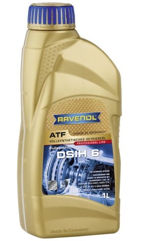 Ulei pentru transmisie automata RAVENOL ATF DSIH 6 1211133-001, rosu, volum 1 litru, sintetic
