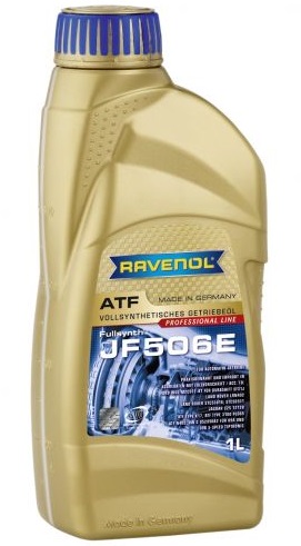 Ulei pentru transmisie automata RAVENOL ATF JF506E 1211119-001, rosu, volum 1 litru, sintetic