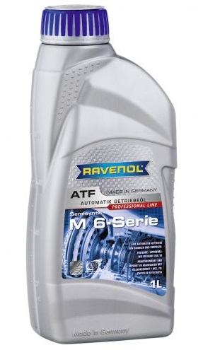Ulei pentru transmisie automata RAVENOL ATF M 6-Serie 1212105-001, volum 1 litru, semi sintetic