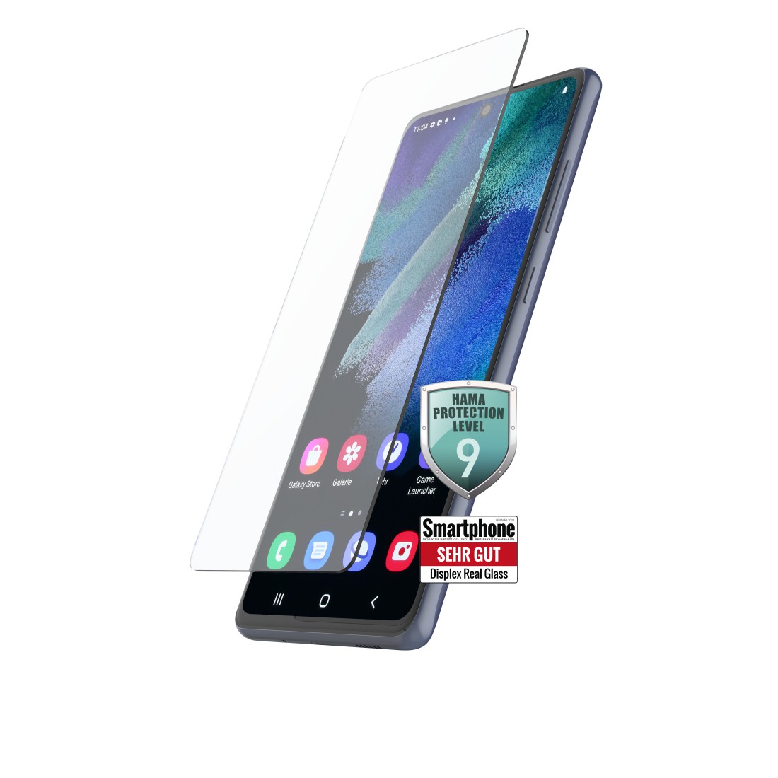 Folie din sticla pentru Galaxy S21 FE 5G HAMA 195596 Premium Crystal Glass, transparent