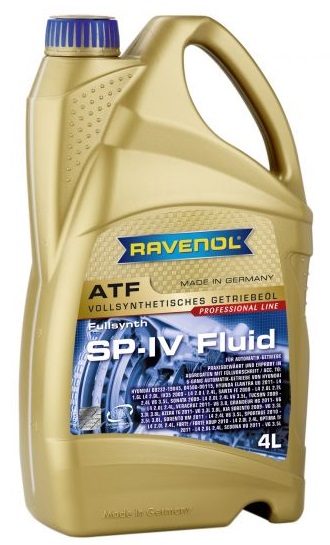 Ulei pentru transmisie automata RAVENOL ATF SP-IV Fluid 1211107-004, volum 4 litri, sintetic