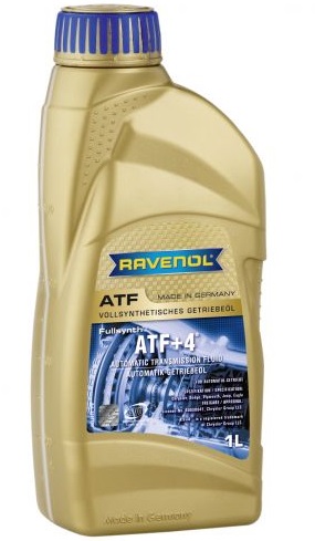 Ulei pentru transmisie automata RAVENOL ATF+4 Fluid 1211100-001, volum 1 litru, sintetic