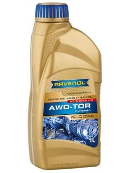 Ulei hidraulic RAVENOL AWD-TOR Fluid 1211141-001, pentru cutie de transfer, volum 1 litru, sintetic