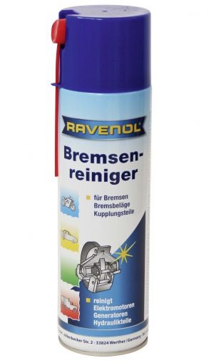 Solutie degresanta, pentru curatare frane, RAVENOL Bremsenreiniger 1360030-500, volum recipient 0.5 litri