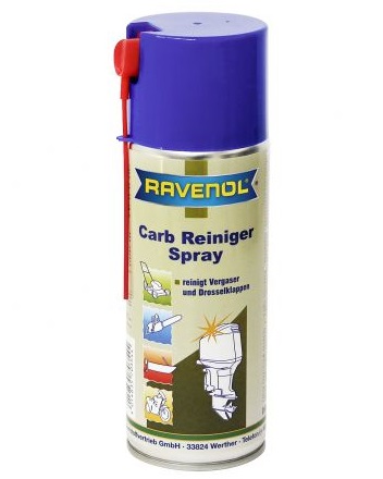Spray pentru curatare clapeta acceleratie RAVENOL Carb Reiniger Spray 1360305-400, volum recipient 0.4 litri