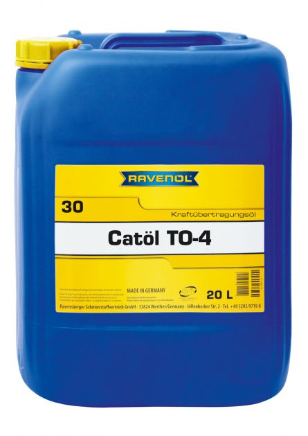 Ulei pentru transmisie autoutilitare agricole RAVENOL CATOEL TO-4 30 1310613-020, volum 20 litri