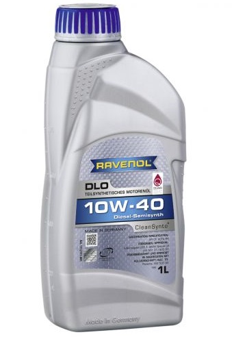 Ulei motor RAVENOL DLO 10W40 1112111-001, CleanSynto, volum 1 litru, semi sintetic