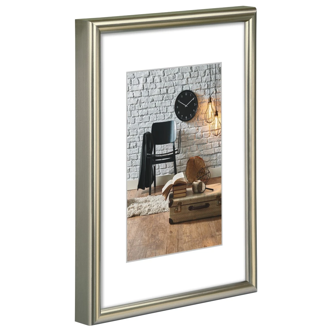 Rama foto HAMA 66455, Sevilla Decor, gri mat, plastic, 10 x 15 cm