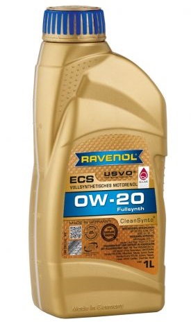 Ulei motor RAVENOL ECS USVO 0W20 1111102-001, volum 1 litru, sintetic