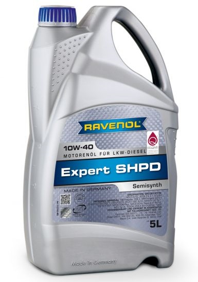 Ulei motor RAVENOL EXPERT SHPD 10W40 1122105-005, volum 5 litri, semi sintetic
