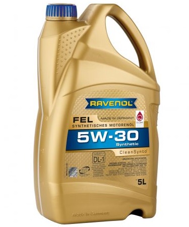 Ulei motor RAVENOL FEL 5W30 1111123-005, volum 5 litri, sintetic