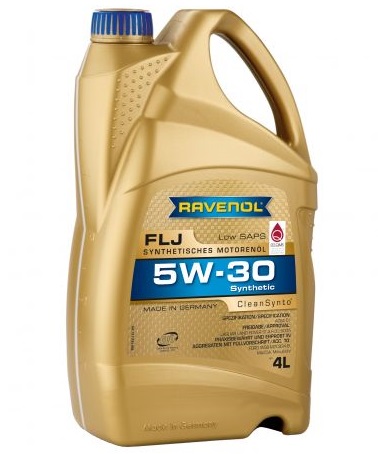 Ulei motor RAVENOL FLJ 5W30 1111143-004, volum 4 litri, sintetic