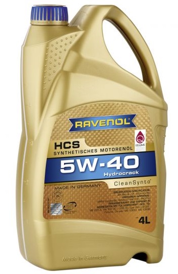 Ulei motor RAVENOL HCS 5W40 1112105-004, volum 4 litri, sintetic