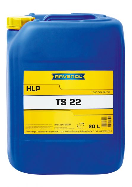 Ulei hidraulic RAVENOL HLP TS 22 1323103-020, volum 20 litri, mineral