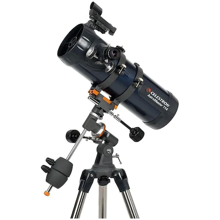 Telescop CELESTRON AstroMaster 114EQ Newt 190809, reflectorizant, negru